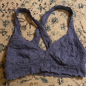 BRAS 3 FOR $30 Aerie blue lace bralette